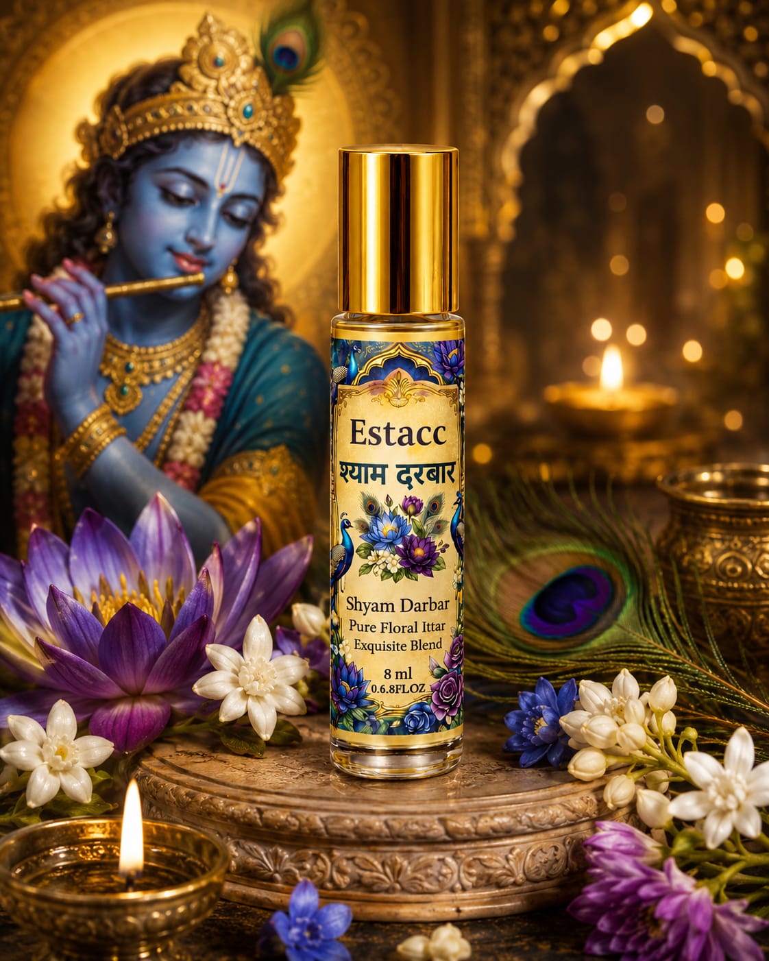 ESTACC Shyam Darbar Attar Roll On 8ml